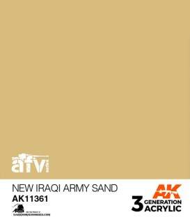 Acrylic 3G Paint: AFV - New Iraqi Army Sand