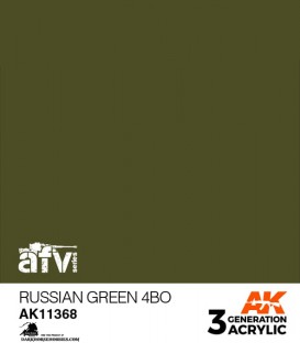 Acrylic 3G Paint: AFV - Russian Green 4BO 