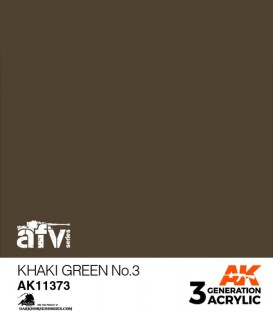 Acrylic 3G Paint: AFV - Khaki green No.3