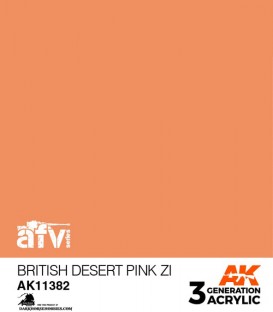 Acrylic 3G Paint: AFV - British Desert Pink ZI