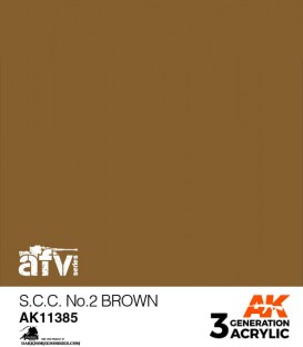 Acrylic 3G Paint: AFV - S.C.C. No.2 Brown