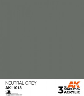 Acrylic 3G Paint: Neutral Grey