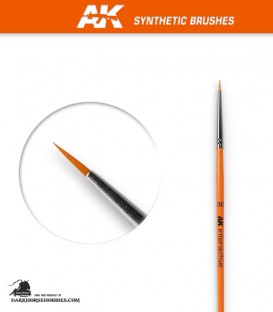 AK-Interactive: Synthetic Synthetic Round Brush (No.5/0)