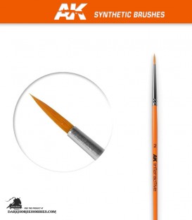 AK-Interactive: Synthetic Synthetic Round Brush (No.2)