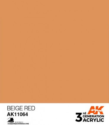 Acrylic 3G Paint: Beige Red