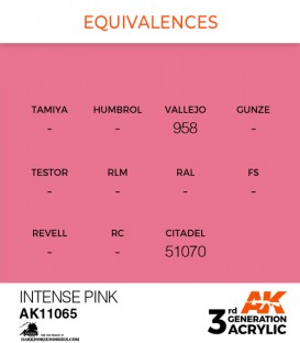 Acrylic 3G Paint: Intense Pink