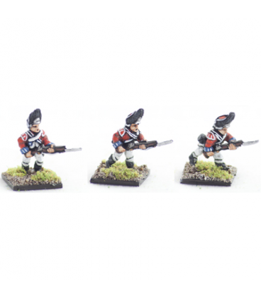 10mm American Revolution: British Grenadiers 1768 warrant, charging