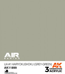 Acrylic 3G Paint: AIR Series - IJA No.1 Hairyokushoku (Grey-Green) (17ml)