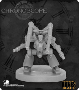Chronoscope Bones Black: XairBot (Large)
