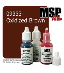 Master Series Paint: Core Colors - 09333 Oxidized Brown (1/2 oz)