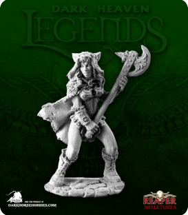 Dark Heaven Legends: Kyrie, Female Barbarian
