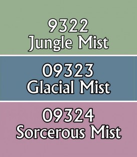 Master Series Paints: Misty Colors Triad