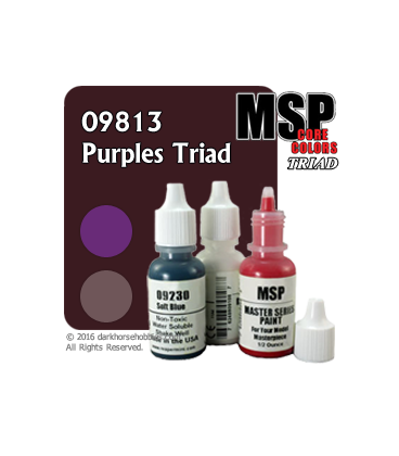 Master Series Paints: Purples Triad