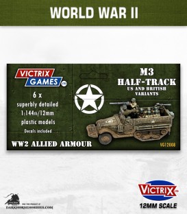 12mm World War II: M3 Half-Track
