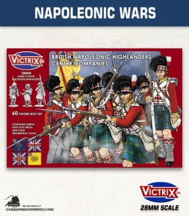 28mm Napoleonic Wars: British Highlander Centre Companies