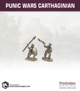 10mm Punic Wars: Carthaginian - Iberian Auxiliaries with Spear/Sword