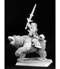 Warlord: Dwarves - Ursula, Dwarven Bear Rider Captain