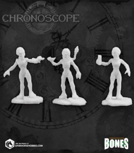 Chronoscope Bones: (Alien Worlds) Gray Alien Scientists