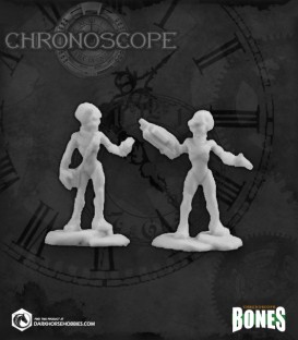 Chronoscope Bones: (Alien Worlds) Gray Alien Leaders