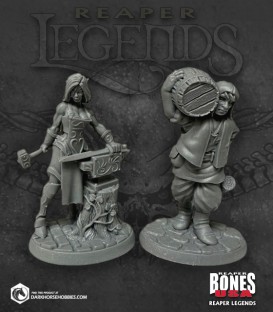 Reaper Legends: Townsfolk - Cooper and Blacksmith