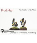 10mm American Revolution: French Grenadier Command - Marching