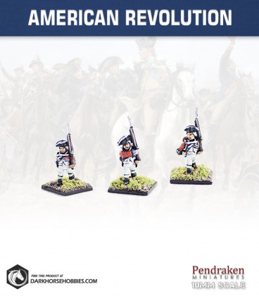 10mm American Revolution: British Line Infantry 1768 - March Attack