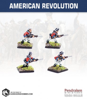 10mm American Revolution: British Line Infantry 1768 - Charging