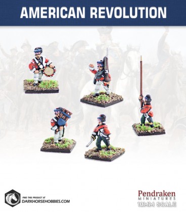 10mm American Revolution: British Highlander Command in Trews