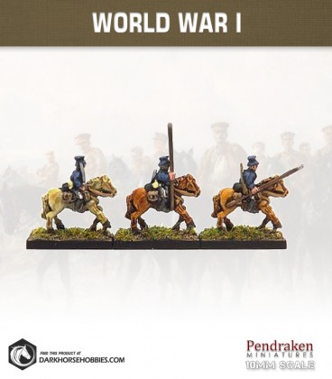 10mm World War I: Belgian Lancers