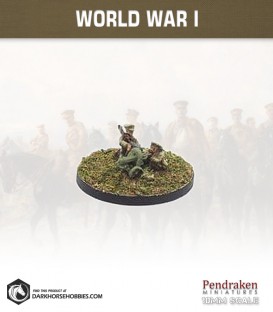 10mm World War I: Russian HMG Teams in Tunic and Cap