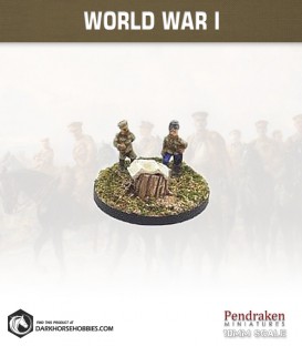 10mm World War I: Russian Generals with Map pack