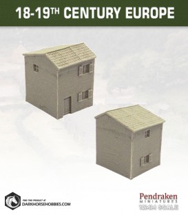 Western Europe (10mm): 18-19c Small House (type 2)