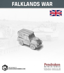10mm Falklands War: British SWB Land Rover with Hard Top