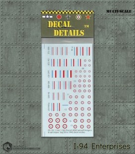 Decals (1:285): WWII French Aircraft Markings (Sept'39-1943)