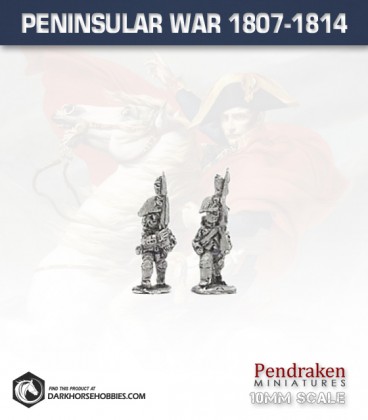 10mm Peninsular War (1807-1814): Spanish Fusiliers in 1805 Uniform (c1807)