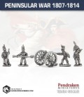 10mm Peninsular War (1807-1814): British 5.5in Howitzers (with line crew)
