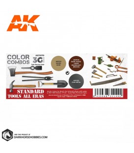 Acrylic 3G Paint: AFV - Standard Tools All Eras