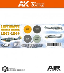 Acrylic 3G Paint: AIR - Luftwaffe Fighter Colors 1941-1944
