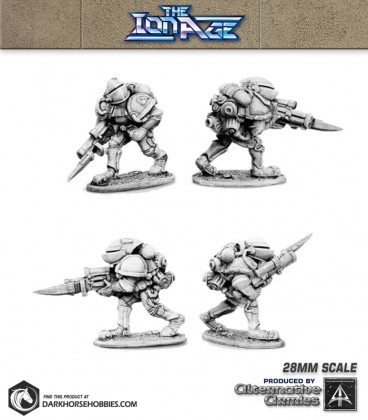 28mm Ion Age: Prydian - Retained Esquires