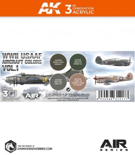 Acrylic 3G Paint: AIR - WWII USAAF Aircraft Colors Vol 1