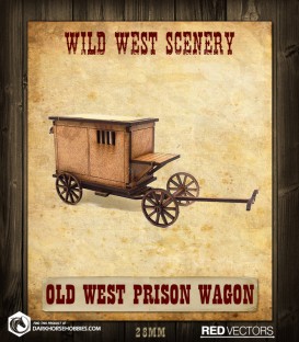 28mm Old West: Prison Wagon