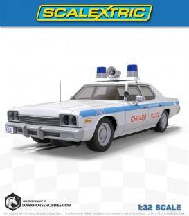 Scalextric Dodge Monaco Blues Brothers Chicago Police 1/32 Slot Car