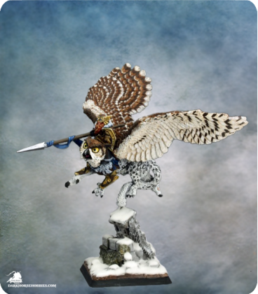 Warlord: Kragmarr - Hrolfgad Loftsaddle, Dwarf Griffon Rider (painted by Martin Jones)