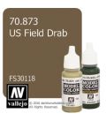 Vallejo Model Color: US Field Drab (17ml)