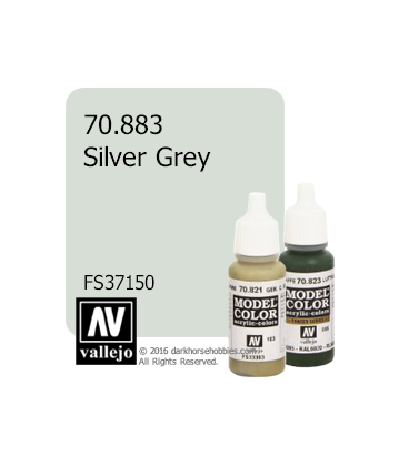 Vallejo Model Color: Silver Grey (17ml)