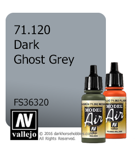 Vallejo Model Air: Dark Ghost Grey (17ml)