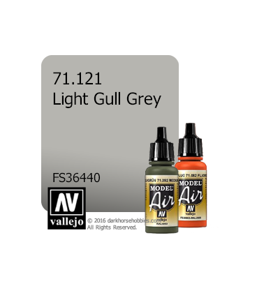 Vallejo Model Air: Light Gull Grey (17ml)