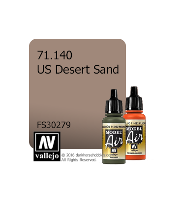 Vallejo Model Air: US Desert Sand (17ml)