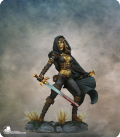 Visions in Fantasy: Female Assassin (painted by Jessica Rich)