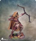 Visions in Fantasy: Male Wood Elf Archer (painted by Matt Verzani)